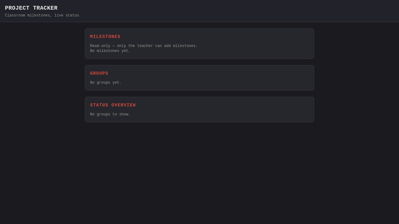 group-project-tracker